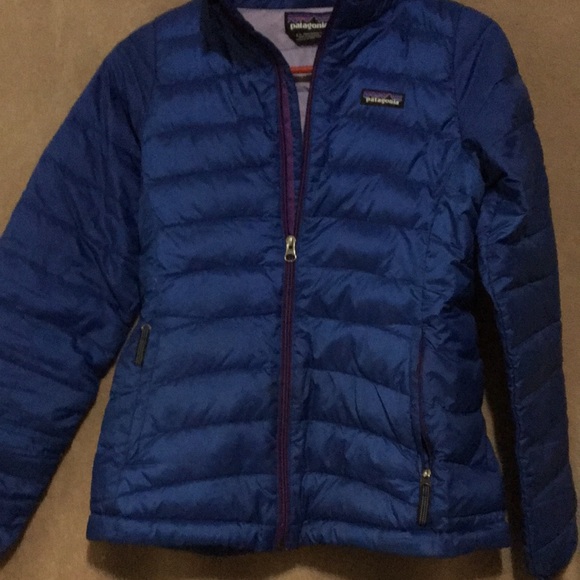 patagonia down sweater jacket girls